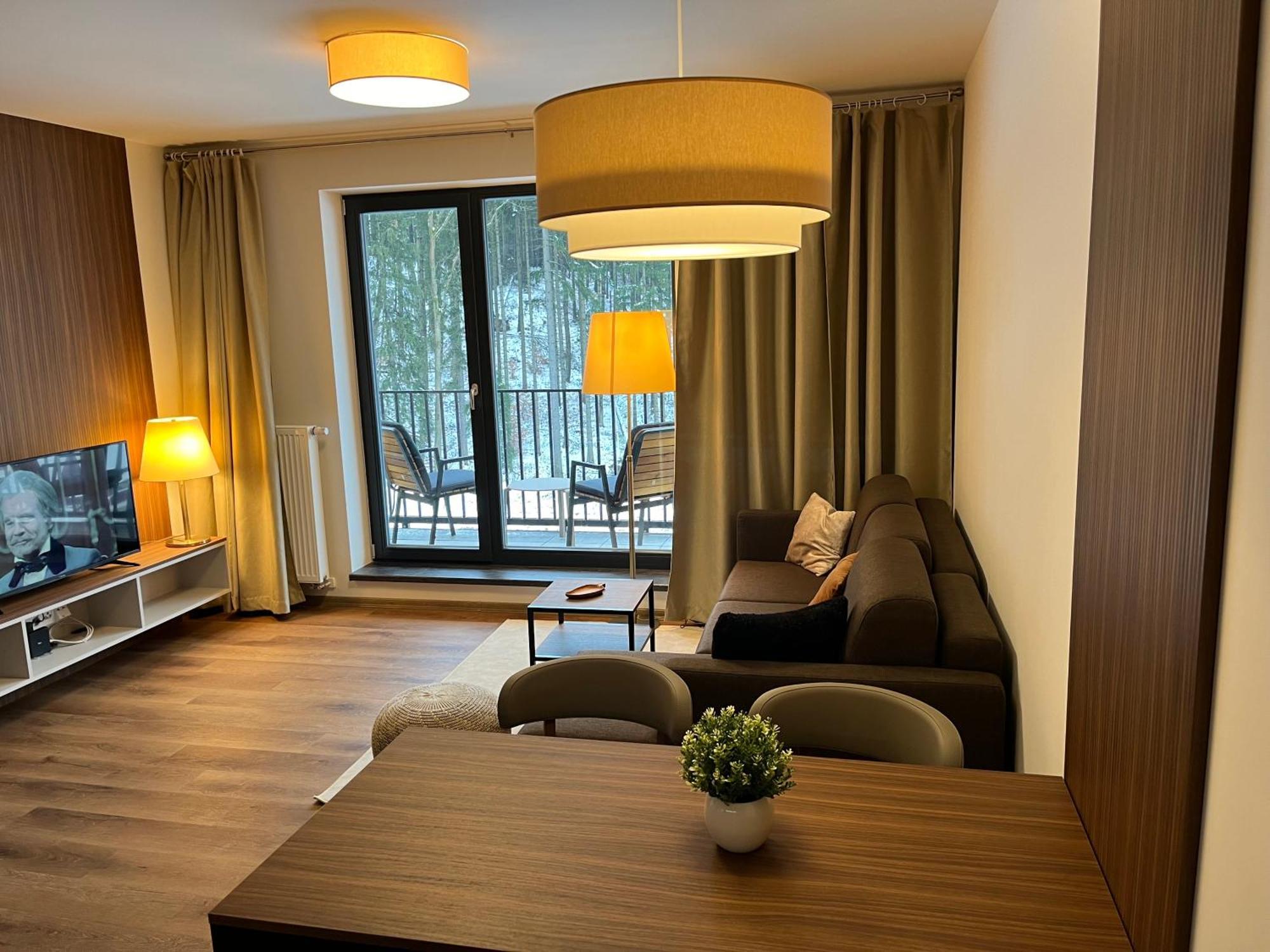 Apartman Hruska Černý Důl Zewnętrze zdjęcie