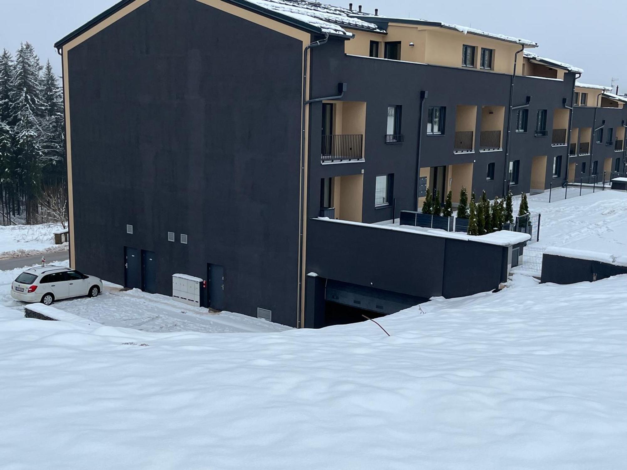 Apartman Hruska Černý Důl Zewnętrze zdjęcie
