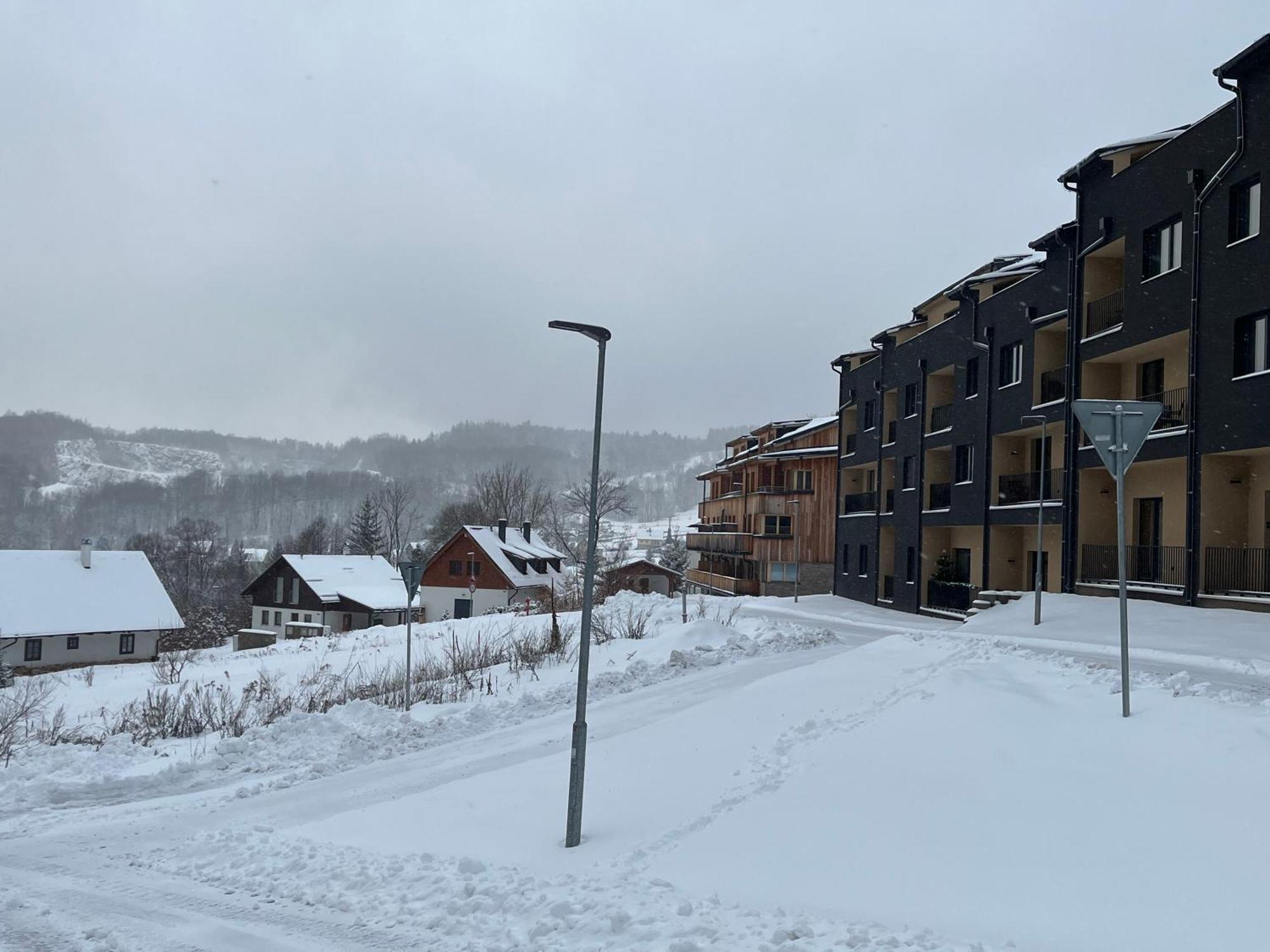 Apartman Hruska Černý Důl Zewnętrze zdjęcie